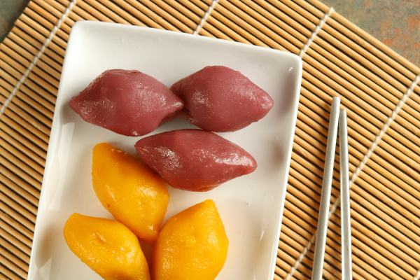 сонпхён корейские пирожки краситель из лимонника рецепт sonpyeon