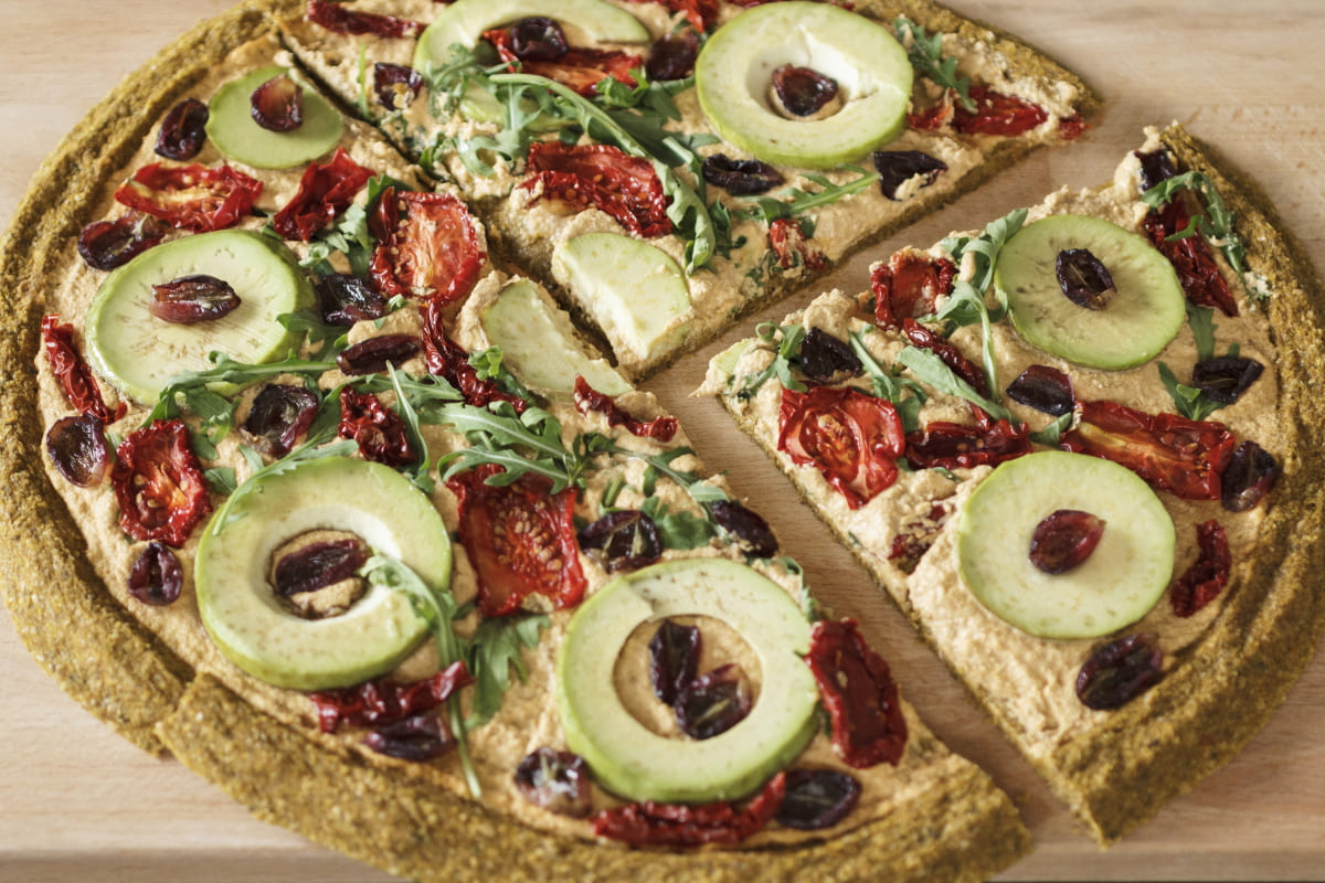 пицца из жмыха