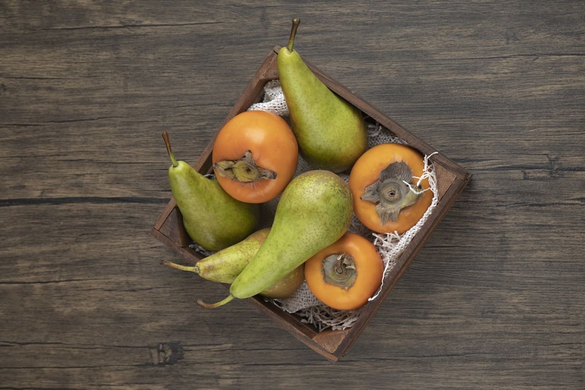 сок из хурмы и цитрусовых