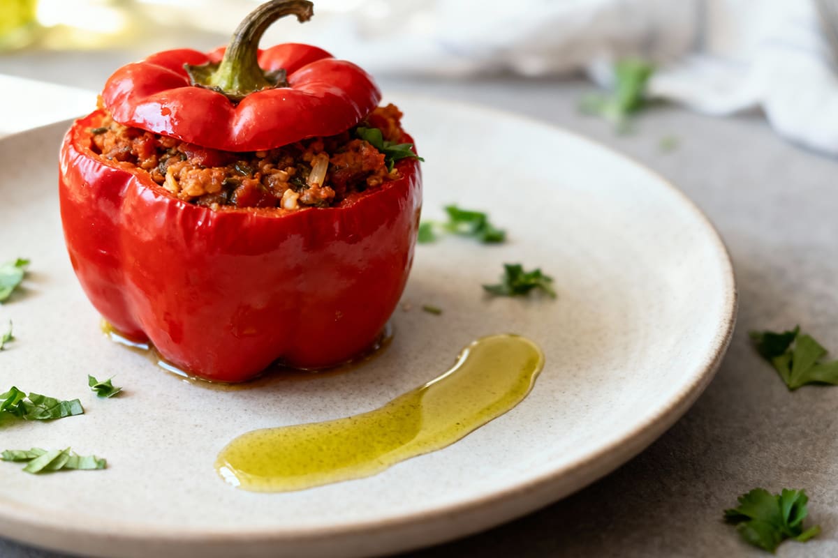 Как вкусно приготовить перец, фаршированный грибами Самый вкусный рецепт фаршированных перцев