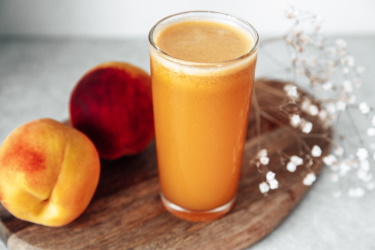 как сделать персиковый сок