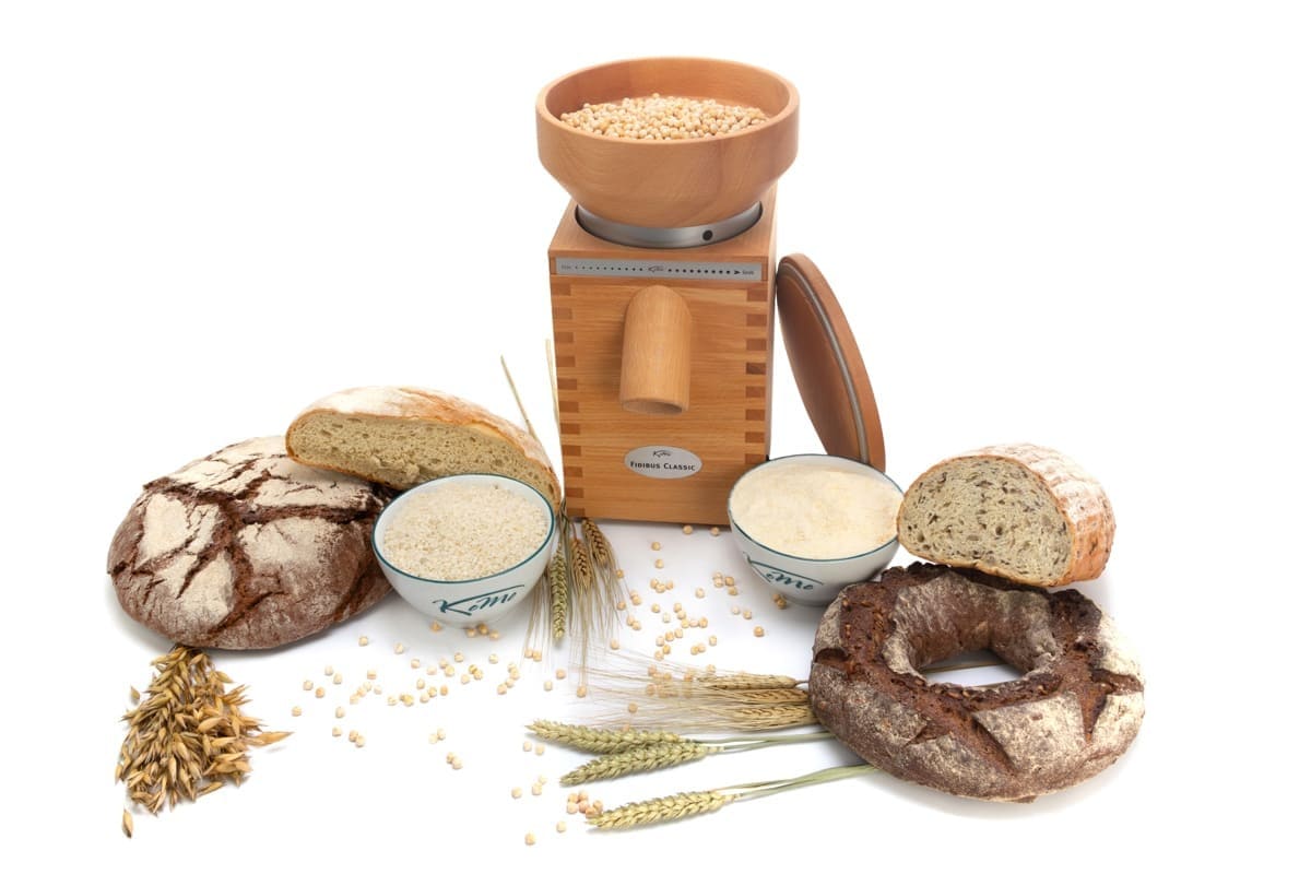 Домашняя мельница для муки и зерна комо fidibus classic