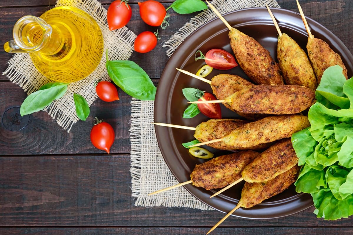 куриный кебаб кето