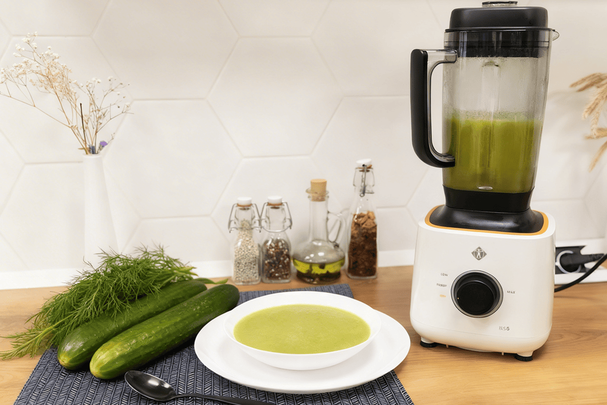 огуречный суп в блендере рецепт