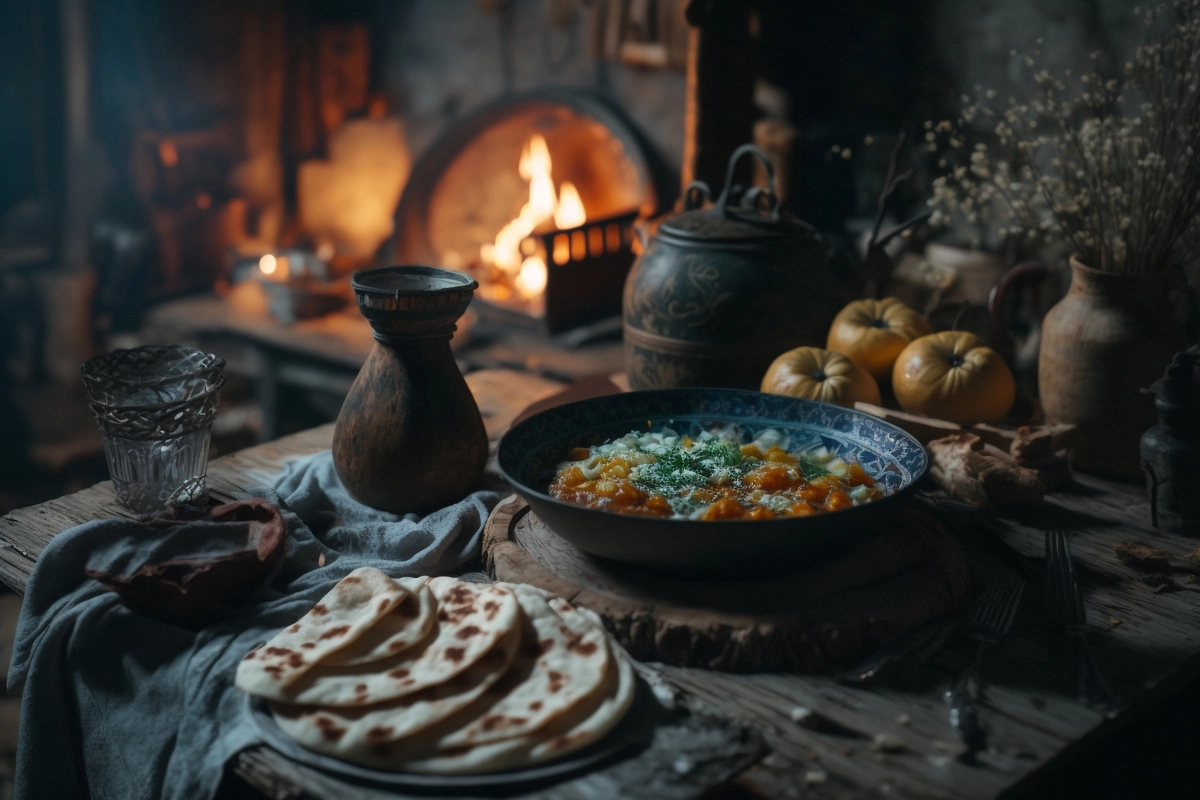 кухня древней руси