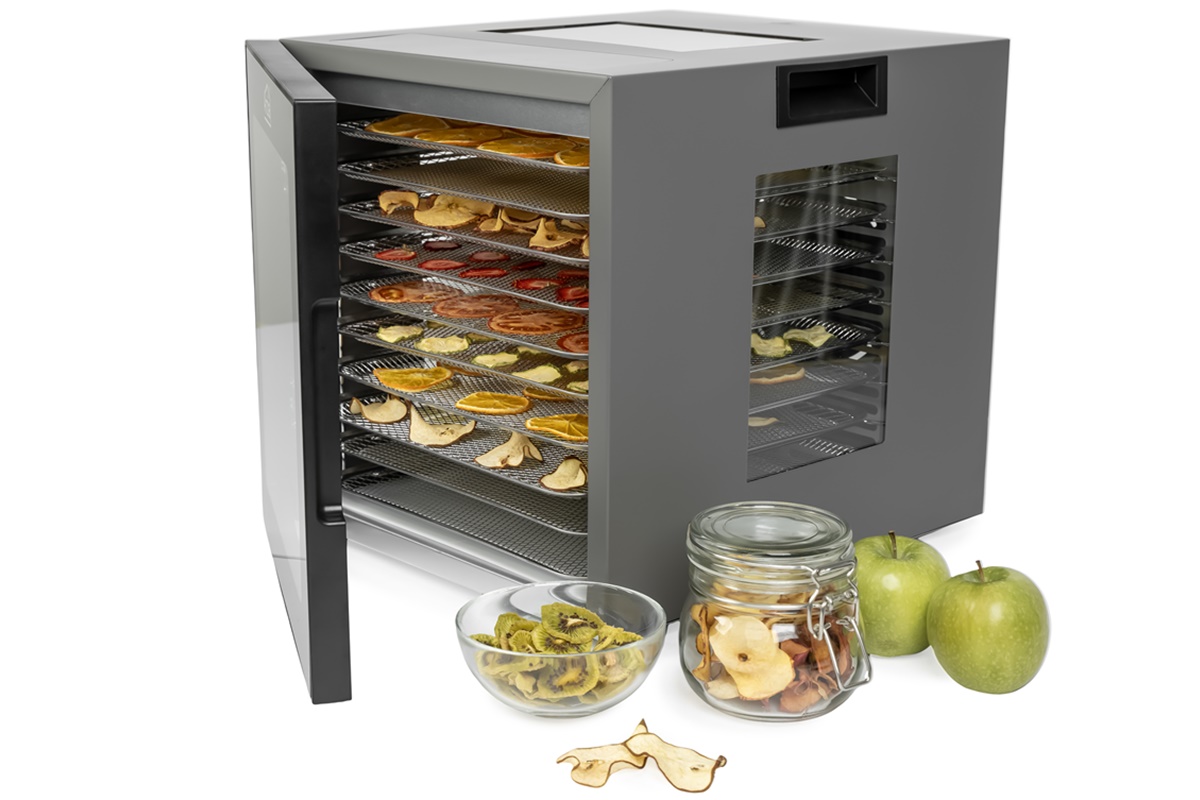 горизонтальный обдув в дегидраторе