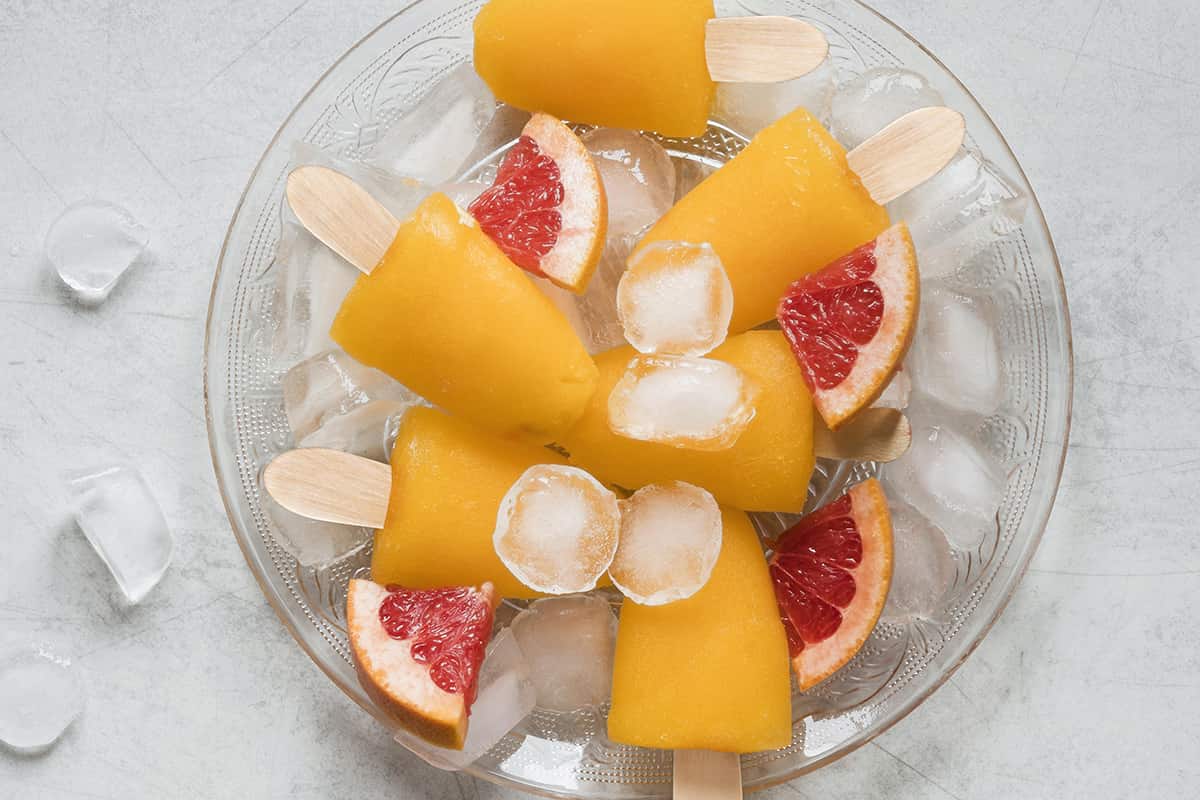 как приготовить фруктовый лёд с апельсином в домашних условиях