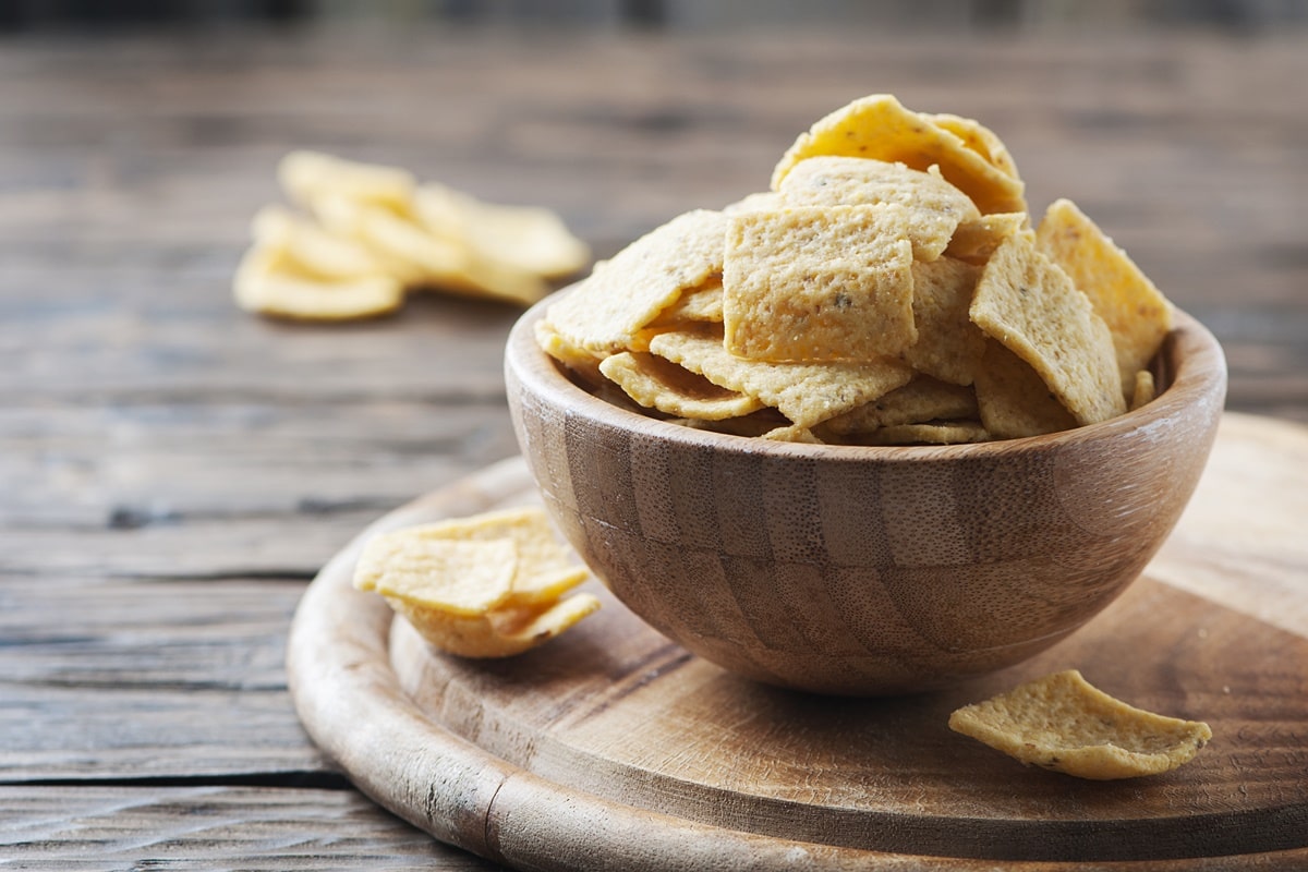 чипсы из картофельного пюре