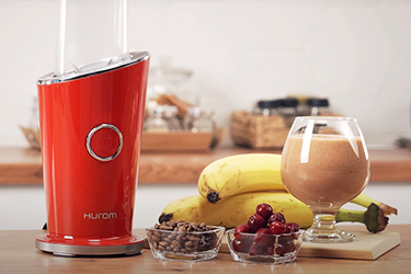 Кофейный смузи бананом и вишней