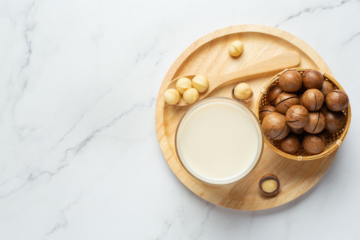 молоко из макадамии в домашних условиях с помощью соковыжималки растительное ореховое молоко без лактозы рецепт