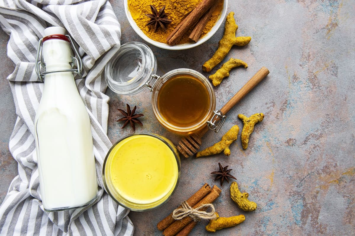 рецепты коктейля золотое молоко