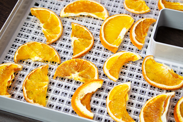 Апельсины, высушенные в дегидраторе L'equip D-Cube LD-9013