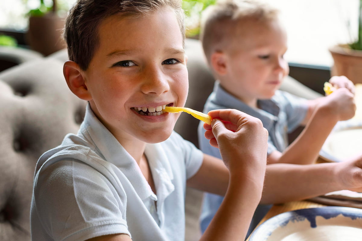 полезные снеки в школу