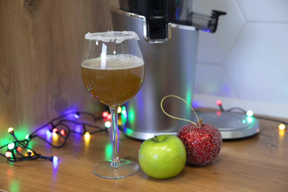 коктейль мимоза со свежевыжатым соком яблока рецепт на новый год