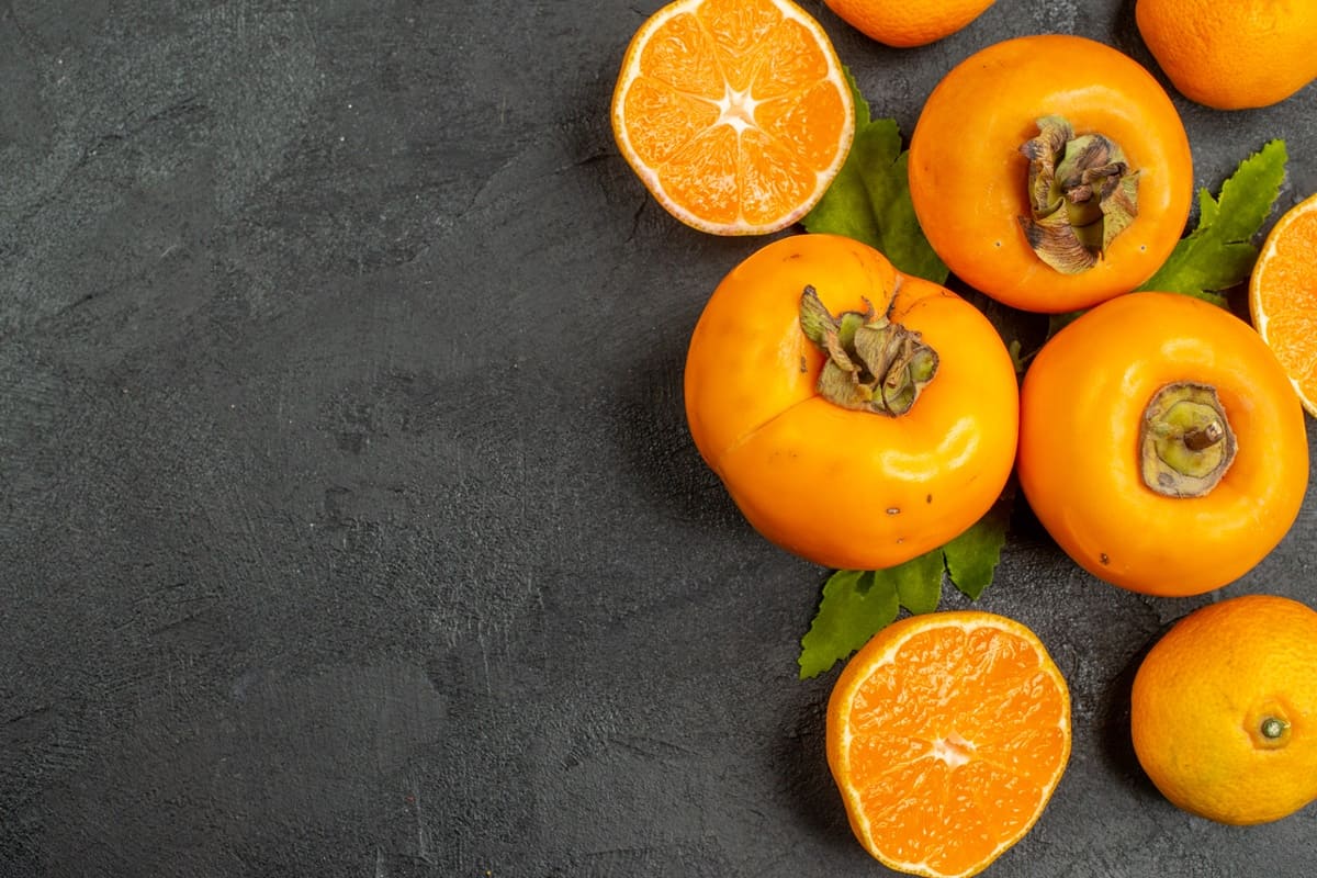 сок из хурмы и цитрусовых