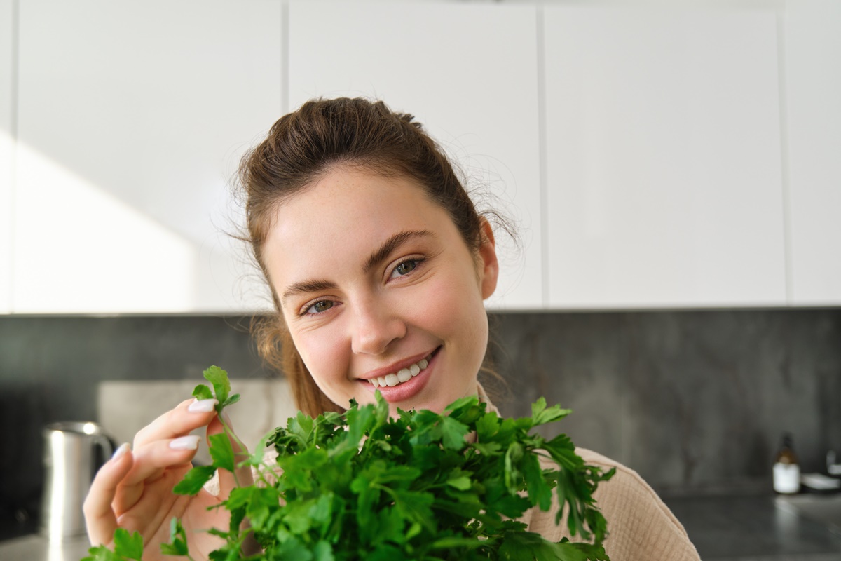 сок петрушки для кожи лица