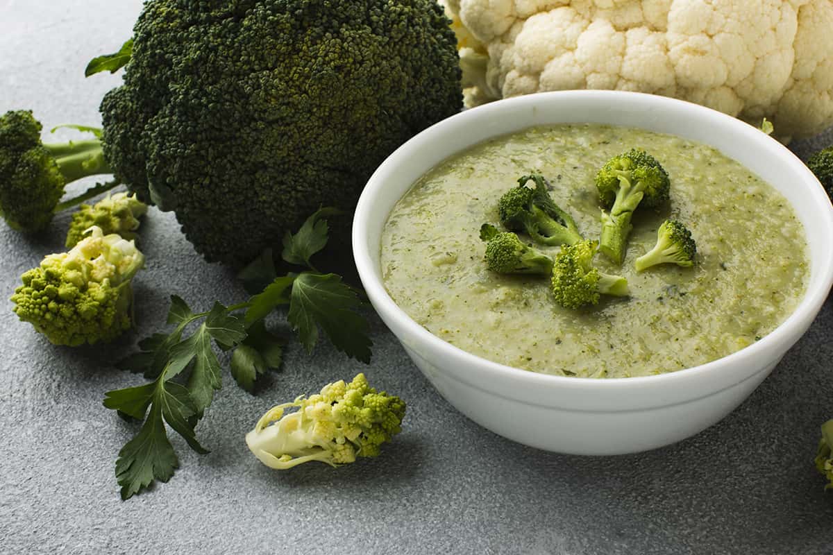 брокколи суп-пюре