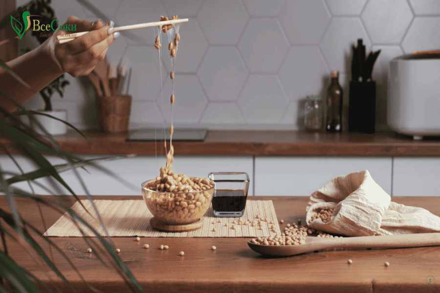 как приготовить натто японские бобы