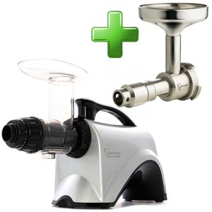 Соковыжималка Sana Juicer EUJ-606, серебристый + Маслопресс Sana Oil Extractor EUJ-702